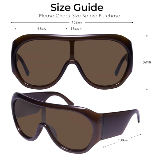 Amazon.com: MOSANANA: Y2K sunglasses